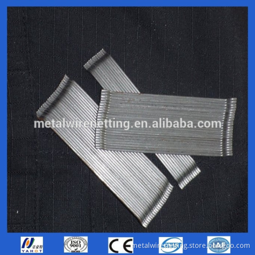 Stainless Steel Fiber Steel Straight Flat Wire Fiber